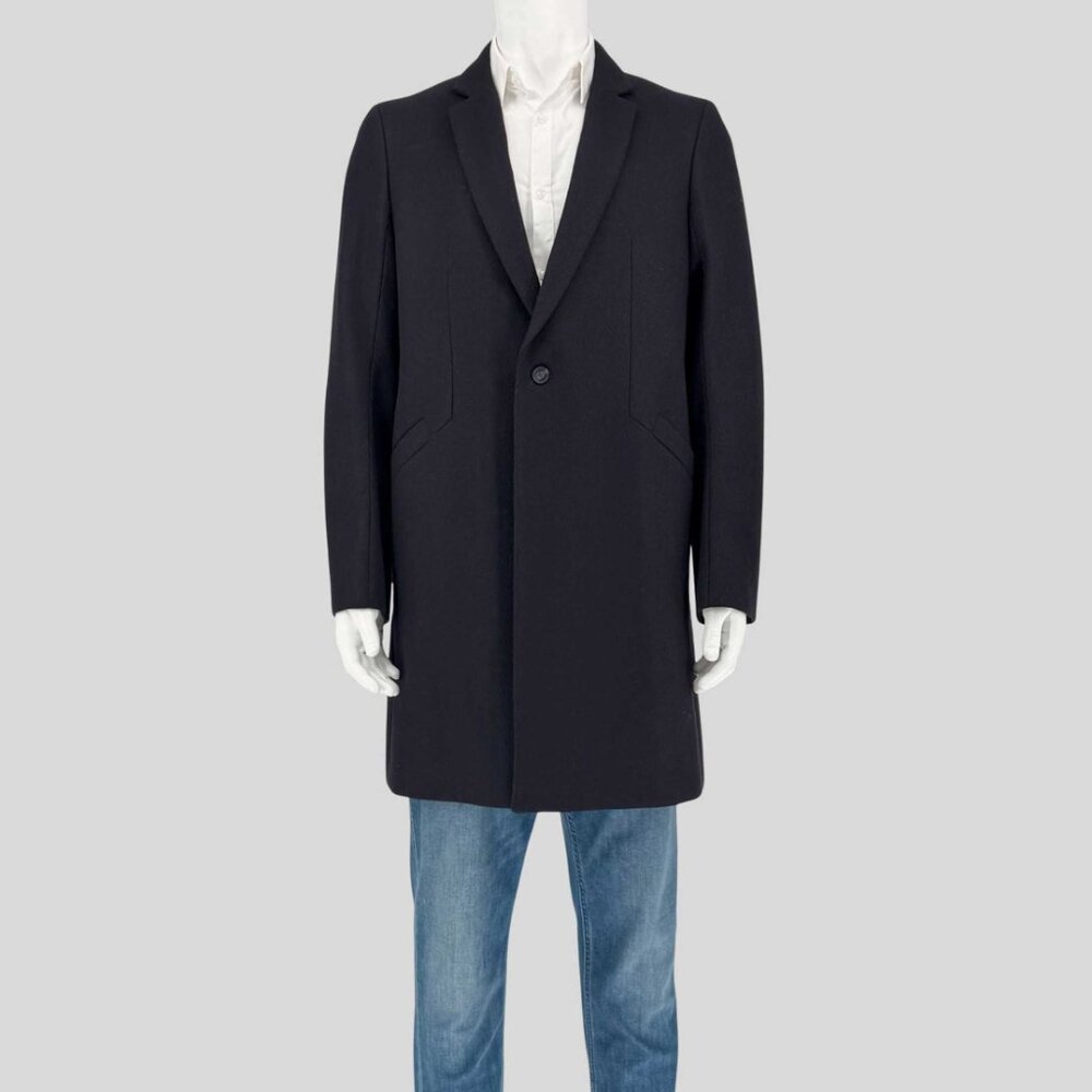 HUGO HUGO BOSS Mash Wool Overcoat - 42R US